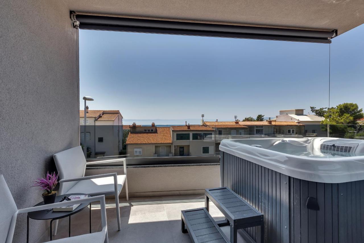 Lux Apartment Dolce Vita - Private Hottub Makarska Kültér fotó