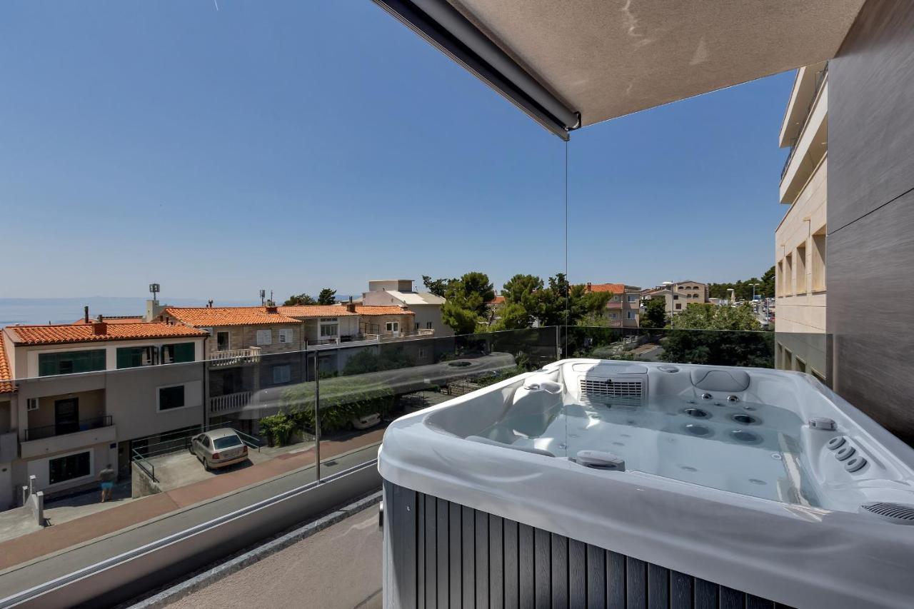 Lux Apartment Dolce Vita - Private Hottub Makarska Kültér fotó