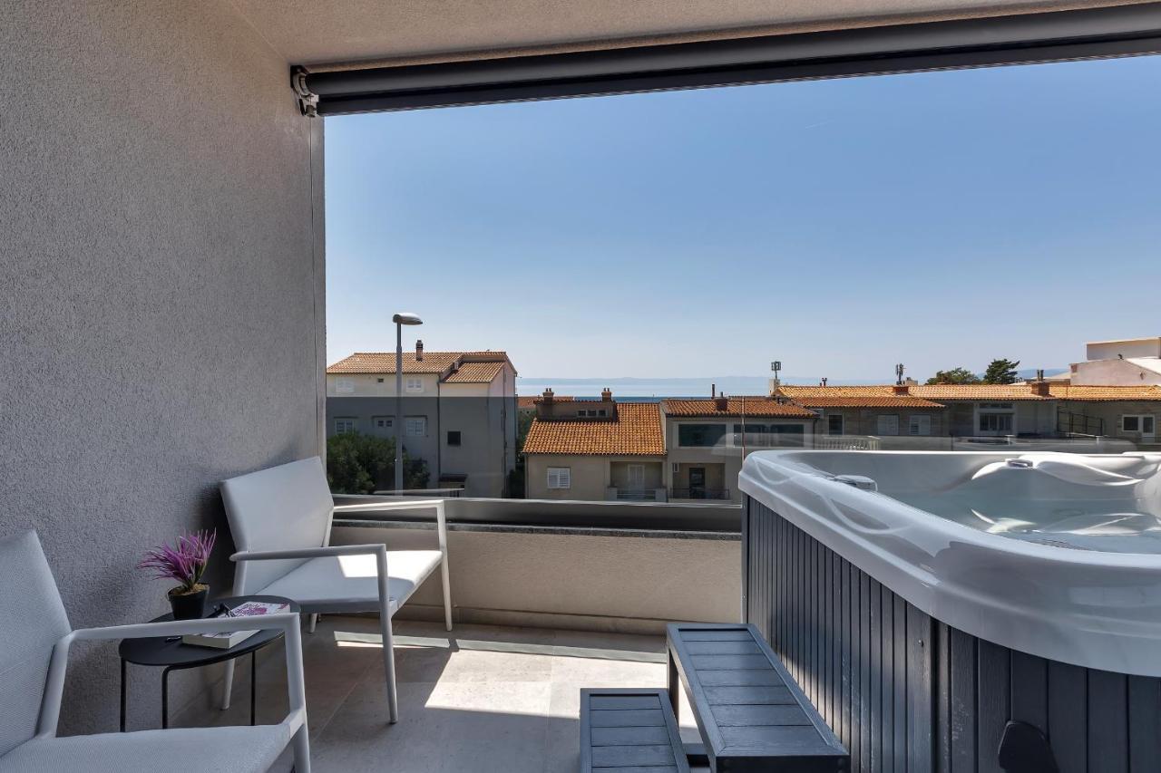 Lux Apartment Dolce Vita - Private Hottub Makarska Kültér fotó